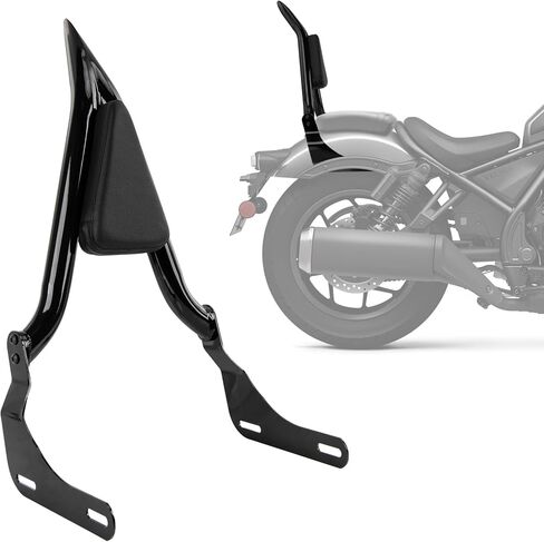 Passenger Sissy Bar Backrest- PSLER Rebel 1100 Backrest Motorcycle Passenger Backrest For Rebel CMX1100 2021-2024 in Saudi Arabia