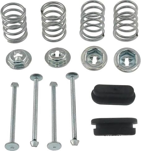 Set (1) Rear Drum Brake Shoe Hold Down Kit fits Dodge Caravan 1991 1992 1993 1994 1995 2.5L l4, fits Dodge Grand Caravan 1994 1995 3.8L V6 in Saudi Arabia