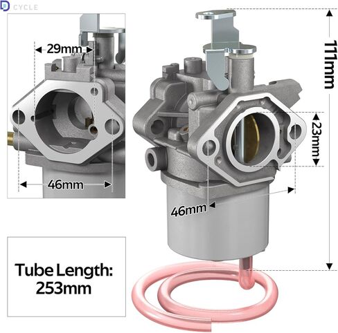 1016478 FE290 Carburetor + Fuel Pump for Club Car DS & Precedent Turf Carryall Gas Golf Cart Kawasaki FE290 Engines Carb 101805601 101905601 1016438 1016439 1016440 1016441 17561 in Kuwait