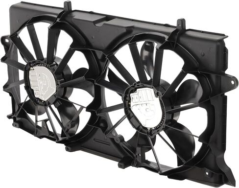 Garage-Pro Cooling Fan Assembly Compatible with Chevrolet Silverado 1500 2014-2018/SUBURBAN 2015-2018 Dual Fan in Saudi Arabia