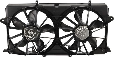 Garage-Pro Cooling Fan Assembly Compatible with Chevrolet Silverado 1500 2014-2018/SUBURBAN 2015-2018 Dual Fan in Saudi Arabia