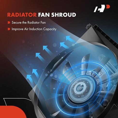 A-Premium Lower Engine Radiator Cooling Fan Shroud Compatible with Toyota Tundra 2000-2004 3.4L, Tundra 2005-2006 4.0L in Saudi Arabia