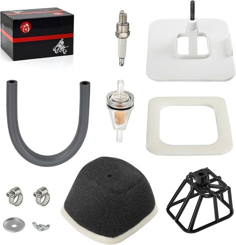 For Yamaha TTR125 TTR-125 2000-2024 Air Filter Kit Guide + Spark Plug W/fuel Filter 5HP-14450-00-00 in Saudi Arabia