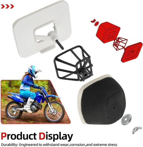 For Yamaha TTR125 TTR-125 2000-2024 Air Filter Kit Guide + Spark Plug W/fuel Filter 5HP-14450-00-00 in Saudi Arabia