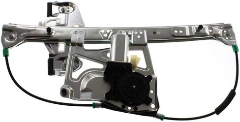 KarParts360 for Cadillac DeVille Window Regulator 2000 01 02 03 04 2005 Passenger Side Front | Power | w/Motor | 2-Pin Plug | GM1351155 | 17801303 in Saudi Arabia
