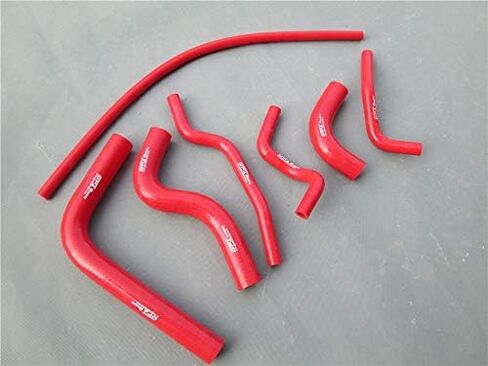 Silicone Radiator Heater Hose for SUZUKI SAMURAI 1986-1995 87 88 89 90 91 92 93 94 (RED) in Saudi Arabia
