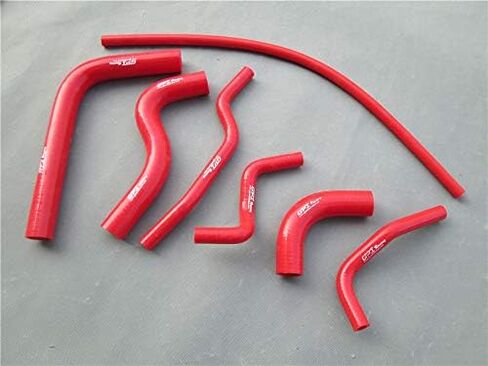 Silicone Radiator Heater Hose for SUZUKI SAMURAI 1986-1995 87 88 89 90 91 92 93 94 (RED) in Saudi Arabia