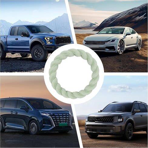 Luxury Fluffy Winter Car Steering Wheel Cover for Women Soft Warm Plush Cute Auto Accessories for Vehicle, Sedan,Universal,Fuzzy,Black,Anti Slip (Pink) in Kuwait