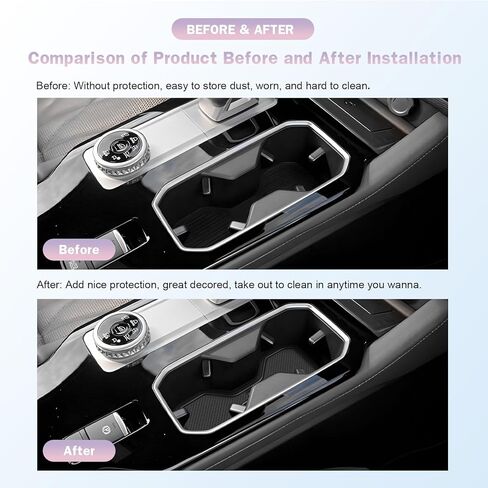LUWU for 2025 Mitsubishi Outlander Accessories - for 2025 Mitsubishi Outlander Door Slot Mats Cup Holder Insert Coaster Center Console Liners Mats Black - 15 PCS/Sets(NOT for Outlander PHEV&Sport) in Saudi Arabia