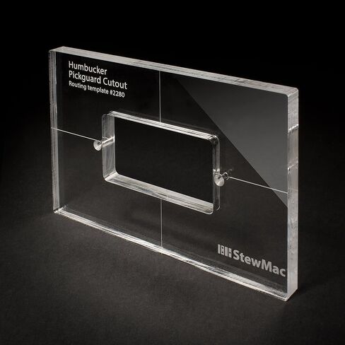 StewMac Pickup Routing Template for Humbucker, for Body Rout in Kuwait