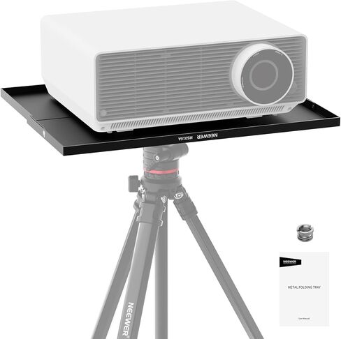 Neewer Laptop Notebook Pallet Projector Tray Holder for 1/4" to 3/8" Screw Tripod Stand Mount, Widely Use in Stage, Meeting Rooms, Outdoor, Classrooms, Lecture Halls (Tripod Stand Not Include) in Kuwait