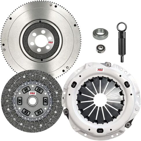 ClutchMaxPRO Performance Stage 1 Clutch Kit with Flywheel Compatible with 8/1985-5/1987 Toyota 4Runner SR5 Pickup SR5 2.4L Turbo 22RTE (CP16018HDFW-ST1) in Saudi Arabia