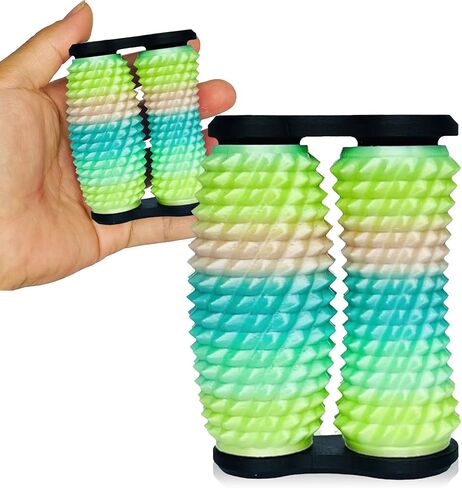 Handheld Fidget Toy with Tactile Spikes for Adults, Help Relieve Stress, Anxiety, Tension, Promotes Focus, Promotes Focus and Portable Design (Green) in Saudi Arabia
