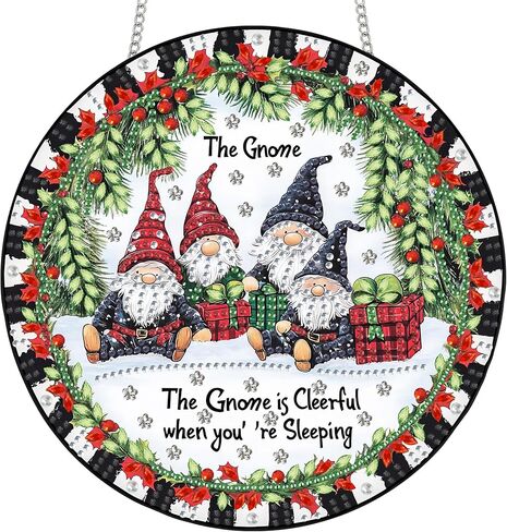 Reofrey Hanging Diamond Art Kits for Adults - 8x8 Inch Christmas Snowman Acrylic Board Double Sided Pattern Crystal Small Diamond Art Suncatcher Pendant, for Home Wall Window Decoration Handmade Gift in Saudi Arabia