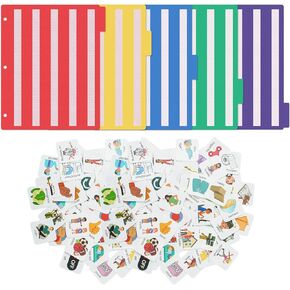 كتاب الاتصالات المرئية، 300 بطاقة صور أيقونة مصقولة ASD، لوحة بطاقات اتصالات التوحد للأطفال غير اللفظيين، مفردات لغة التوحد، علاج التعبير المفصلي، اضطراب فرط الحركة ونقص الانتباه وتعلم أبريكسيا in Kuwait