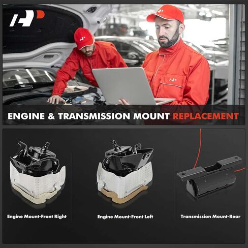 A-Premium 3PCS Engine Motor Mount and Transmission Mount Set Compatible with Chevrolet Silverado 1500, Tahoe, Suburban & GMC Sierra 1500, Yukon XL & Cadillac Escalade, Escalade ESV, Except RWD Model in Saudi Arabia