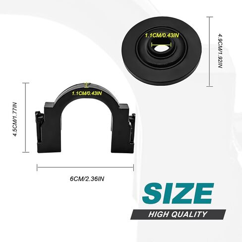 2 sets of Upper Radiator Mount Bracket and Bushing Compatible with Murano 2003-2014 Quest 2004-2016 Maxima 2004-2017 Altima 2007-2015 Rogue 2008-2015 OE #21542-CA000 21506-6M100 in Saudi Arabia