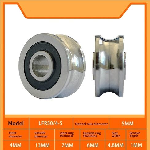 مناسب لمحامل دليل الأسطوانة المخددة على شكل حرف U LFR50 4-5 LFR50 5-4 LFR50 5-5 LFR50 5-6 LFR50 8-6 LFR50 8-8 LFR30 10 LFR5200-8(LFR5200-8,1 قطعة) in Kuwait