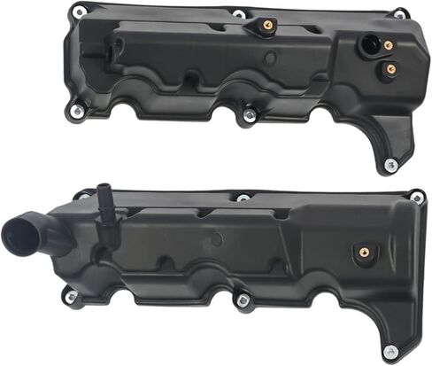 Engine Valve Covers for Left and Right Sides Attached Gaskets and Bolts Compatible with Explorer Sport Trac Ranger Mountaineer 4.0L 2002-2003 in Kuwait