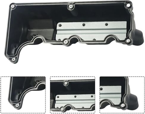 Engine Valve Covers for Left and Right Sides Attached Gaskets and Bolts Compatible with Explorer Sport Trac Ranger Mountaineer 4.0L 2002-2003 in Kuwait