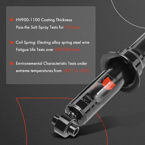 A-Premium Rear Pair (2) Shock Absorber Strut Assembly Compatible with Dodge Avenger 2011-2013 & Chrysler Sebring 2009-2010, 200 2011, Driver and Passenger Side in Saudi Arabia