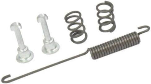 KarParts360 For Dodge Grand Caravan 2001-2007 Brake Shoe Hold Down Spring Set Driver OR Passenger Side | With 2 Hold Down Pins | W/1 Adjuster Spring | W/ 2 Return Springs | 4882571AB in Saudi Arabia