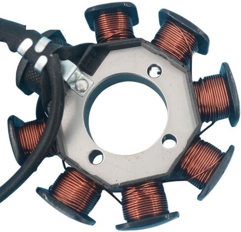 FT125 FT150 CG125 CG150 AKT FT 125 150 دراجة نارية الجزء الثابت لفائف ل 125cc 150cc 8 لفائف التيار المتناوب الجزء الثابت Pecas De Moto Estator De Moto in Kuwait