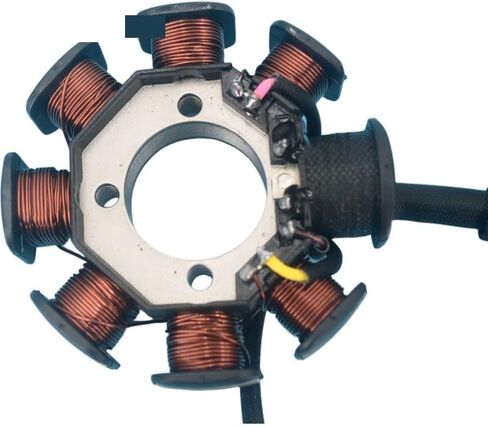 FT125 FT150 CG125 CG150 AKT FT 125 150 دراجة نارية الجزء الثابت لفائف ل 125cc 150cc 8 لفائف التيار المتناوب الجزء الثابت Pecas De Moto Estator De Moto in Kuwait