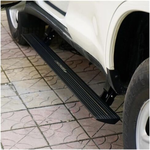 متوافق مع Toyota Land Cruiser 200 2010-2023، خطوات جانبية كهربائية قابلة للسحب للشاحنات أو سيارات الدفع الرباعي، لوحات تشغيل قابلة للنشر تلقائيًا مع تصميم أنيق، إمكانية وصول معززة للمركبة in Saudi Arabia