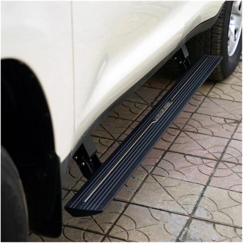 متوافق مع Toyota Land Cruiser 200 2010-2023، خطوات جانبية كهربائية قابلة للسحب للشاحنات أو سيارات الدفع الرباعي، لوحات تشغيل قابلة للنشر تلقائيًا مع تصميم أنيق، إمكانية وصول معززة للمركبة in Saudi Arabia