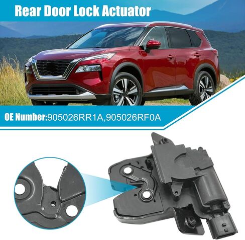 GXARTS Trunk Door Lock Actuator 905026RR1A 905026RF0A Compatible with Nissan Rogue 2020 2021 2022 2023 2024 Rear Door Lock Actuator in Saudi Arabia
