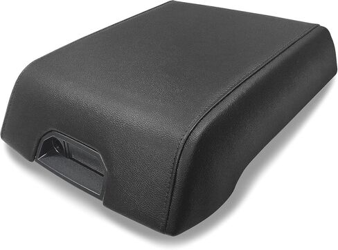 AOMSAZTO Consle Covers for 2004-2008 Ford F-150 Armrest Covers for Ford F150 Leather Black with Black Stiches in Saudi Arabia