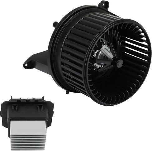 OCPTY 64113422644 محرك منفاخ HVAC ومجموعة مقاومة منفاخ السخان مناسبة لـ 2010-2015 لميني كوبر/2011-2015 لميني كوبر كونتريمان/2013-2015 لميني كوبر بيسمان محرك منفاخ تيار متردد in Saudi Arabia
