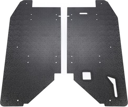 KUAFU Fender Flares Compatible with 2015-2022 Polaris Midsize Ranger 570 Ranger ETX Mud Guard Dust Guard Mud Flaps Front & Rear Plastic Black in Saudi Arabia