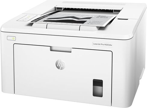 طابعة HP LaserJet Pro M203dw، بيضاء (متجددة) in Saudi Arabia