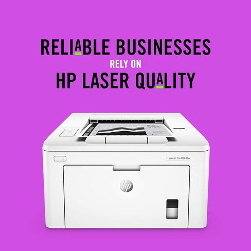 طابعة HP LaserJet Pro M203dw، بيضاء (متجددة) in Saudi Arabia