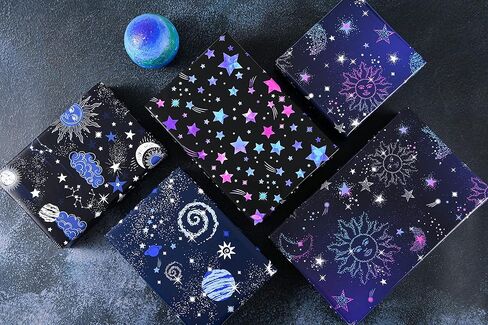 ورق تغليف Titiweet Galaxy - 12 ورقة ورق تغليف كوكبة لأعياد الميلاد والزفاف والكريسماس، 20 × 28 بوصة لكل ورقة in Kuwait