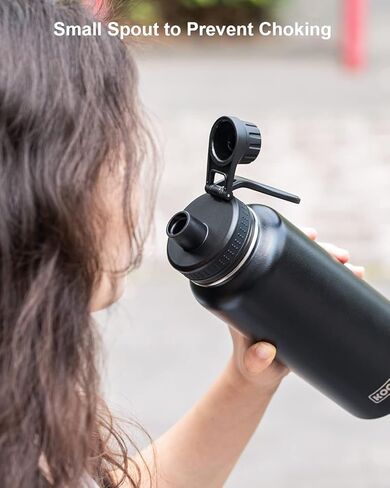 غطاء بديل Koodee يناسب 9 أونصة، 12 أونصة، 17 أونصة كولا على شكل غطاء زجاجة مياه من الفولاذ المقاوم للصدأ، ملحق غطاء خالٍ من مادة BPA in Kuwait