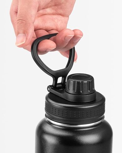 غطاء بديل Koodee يناسب 9 أونصة، 12 أونصة، 17 أونصة كولا على شكل غطاء زجاجة مياه من الفولاذ المقاوم للصدأ، ملحق غطاء خالٍ من مادة BPA in Kuwait