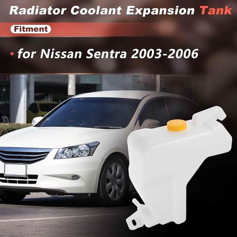 Coolant Expansion Reservoir Tank with Cap for Nissan Sentra 2003-2006 NI3014125 Engine Radiator Coolant Overflow Reservoir Recovery Tank 217106M110/217106M110PFM/21710-6M110 in Saudi Arabia