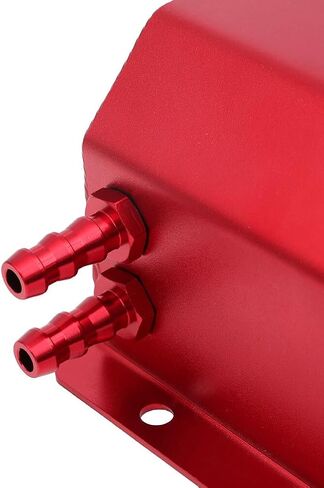 SCITOO Radiator Tank Coolant Reservoir Tank With Cap 1L Universal Automotive Coolant Overflow Expansion Bottle Red in Saudi Arabia