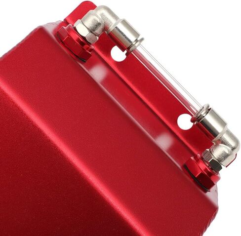 SCITOO Radiator Tank Coolant Reservoir Tank With Cap 1L Universal Automotive Coolant Overflow Expansion Bottle Red in Saudi Arabia