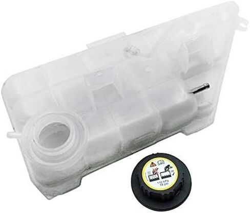Coolant Expansion Tank with Cap and Level Sensor - Compatible with 1998-2003 Mercedes-Benz ML320 in Saudi Arabia