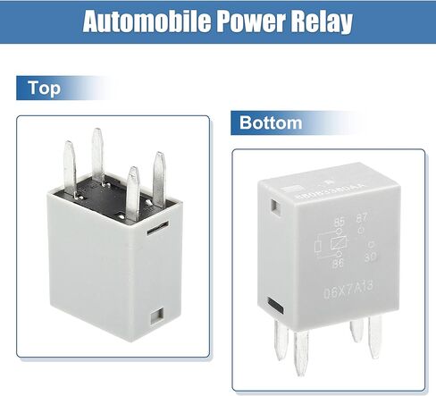 X AUTOHAUX 4 دبوس مرحل طاقة السيارات 68083380AA 12VDC 35A لدودج دورانجو جراند كارافان رحلة لرام 1500 2500 3500 لسيارة جيب جراند شيروكي رانجل لكرايسلر مايكرو الضباب ضوء التتابع in Saudi Arabia