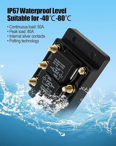 Forward and Reverse Relay Module Fit for DC12V Winch Motor and So On Replace ATP0110 5541100 in Saudi Arabia