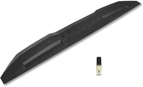 HECASA Tailgate Spoiler Compatible with 2009-2018 Dodge Ram 1500 2500 3500, 2019-2021 1500 Classic Replacement for CH06A16 Black Cap Molding Top Protector in Saudi Arabia
