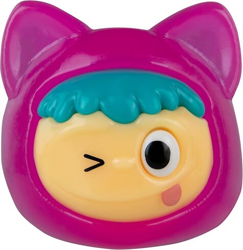 لعبة قطة إسفنجية من ORB Tabalicious Snarkies TABA - لعبة قطط لطيفة ولزجة ذات شعر أزرق صغير TABA - لعبة إسفنجية ممتعة لتخفيف التوتر - ألعاب تململ حسية للأطفال والكبار in Saudi Arabia