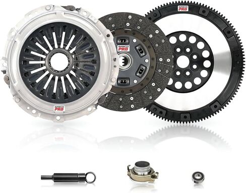 طقم القابض الرياضي CMP المرحلة 2 مع دولاب الموازنة كرومولي يناسب 2004-2021 WRX STi 2007-2009 Legacy GT Spec B 2.5L DOHC 4cyl EJ257 6 سرعات in Saudi Arabia