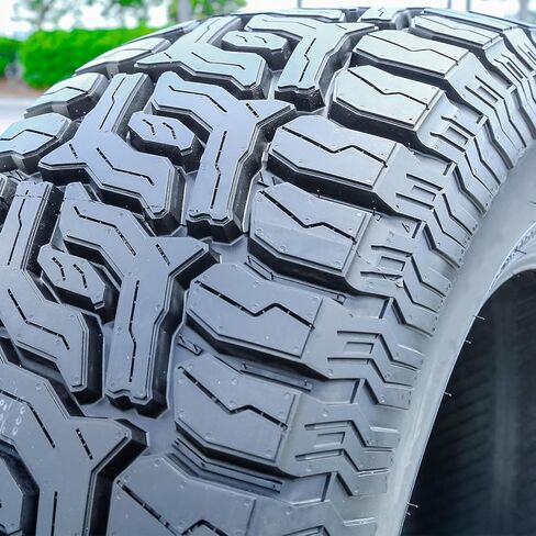 إطار شعاعي للشاحنة الخفيفة للطرق الوعرة RD-9 R/T - 33X12.50R22LT 33X12.50X22 33X12.50-22 109Q نطاق التحميل E LRE 10 طبقات BSW جدار جانبي أسود in Kuwait