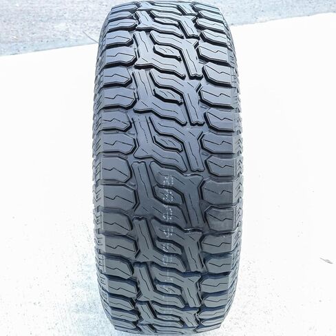 إطار شعاعي للشاحنة الخفيفة للطرق الوعرة RD-9 R/T - 33X12.50R22LT 33X12.50X22 33X12.50-22 109Q نطاق التحميل E LRE 10 طبقات BSW جدار جانبي أسود in Kuwait